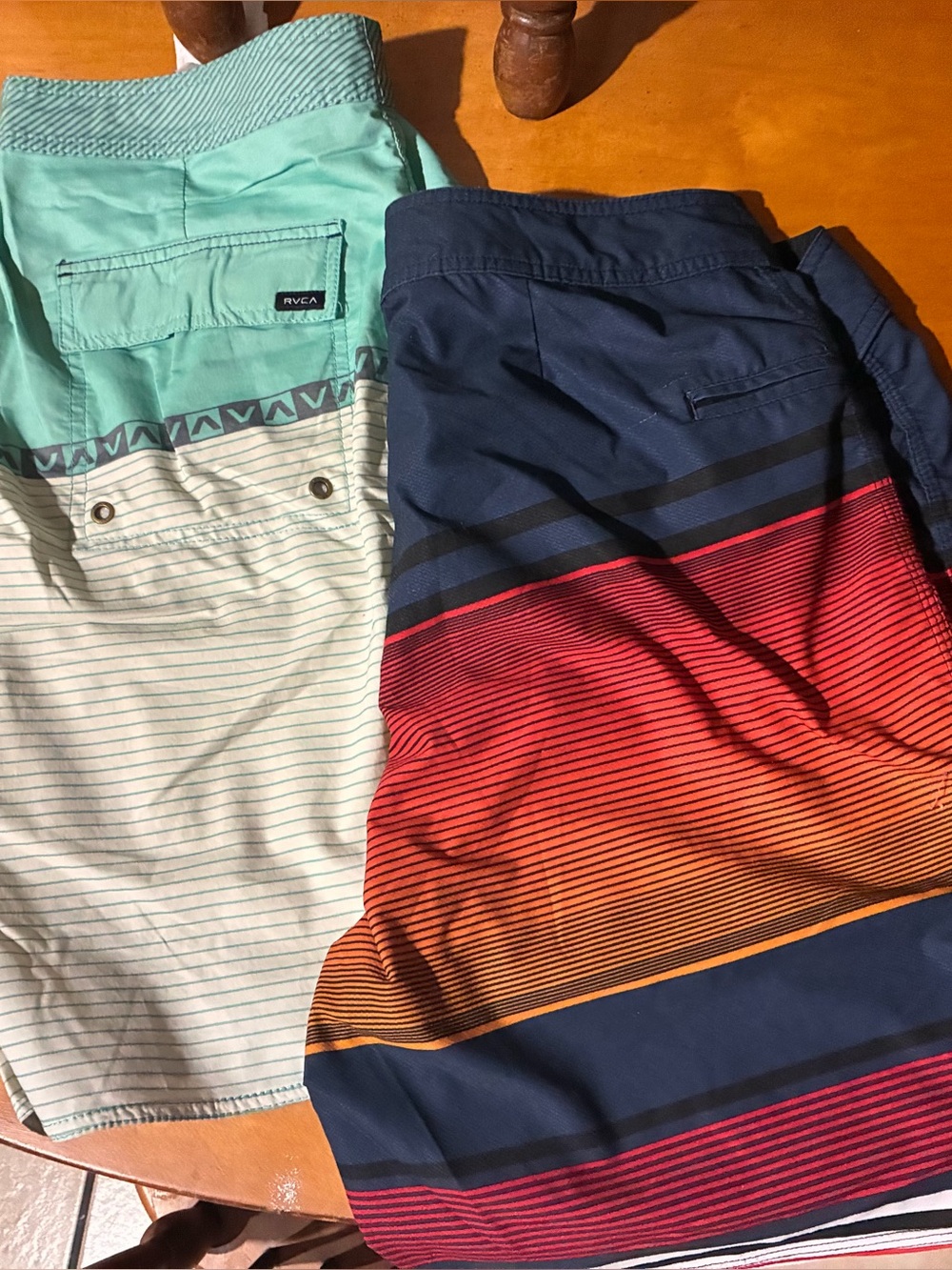 2 pairs of swim shorts